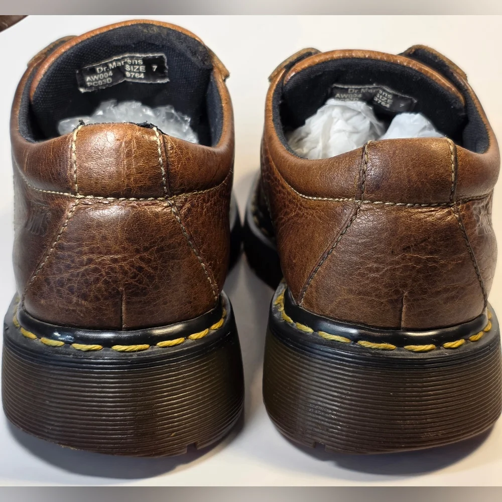 Dr. Martens Brown Leather Chukka Boots